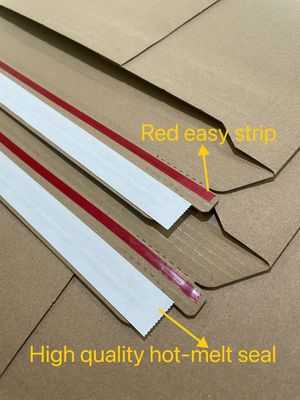 Eco-friendly riciclare carta ondulata personalizzata per la vendita di libri