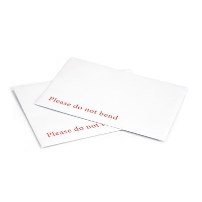 Imballaggio protettivo Busta tascabile personalizzata con carta Kraft Ace e retro in cartone grigio