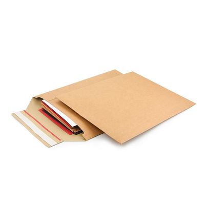 Confezione di consegna conveniente e durevole Cartellone rigido per libri Kraft riciclato espandibile