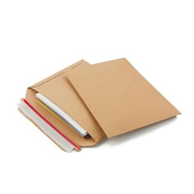 Confezione di consegna conveniente e durevole Cartellone rigido per libri Kraft riciclato espandibile
