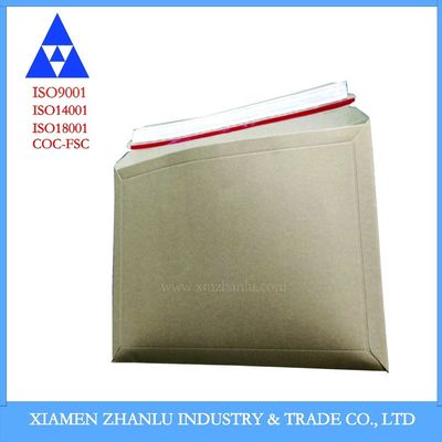 Bboard Envelope Book Mailer Brown Kraft Board per il mercato del cartone a chip rivestito di bianco