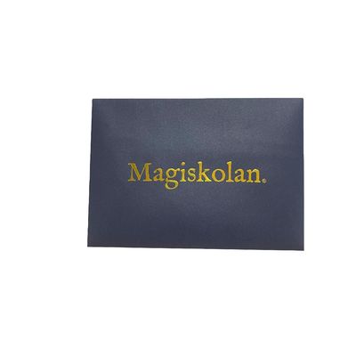 Bollettino regalo Stampo di foglio Stampa di logo Stampa A4 Invito Bollettino di carta perlazzante blu