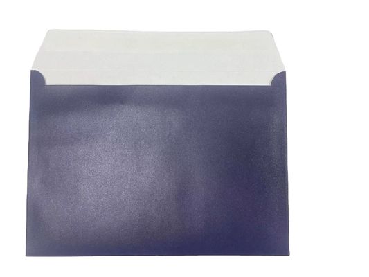 Bollettino regalo Stampo di foglio Stampa di logo Stampa A4 Invito Bollettino di carta perlazzante blu