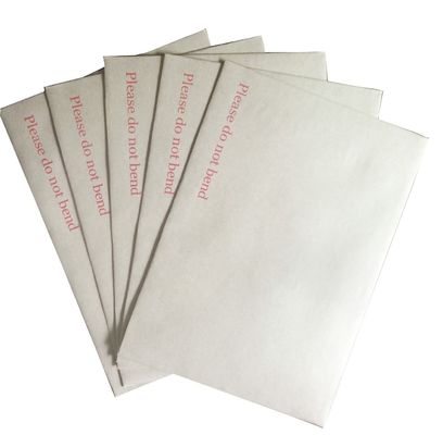 Grau cartone rigido Busta postale Busta commerciale con disegno personalizzato