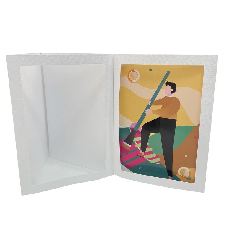 5 1/8 x7 pollici carta fotorame portafoglio stile per fotorame foto inserire mostra